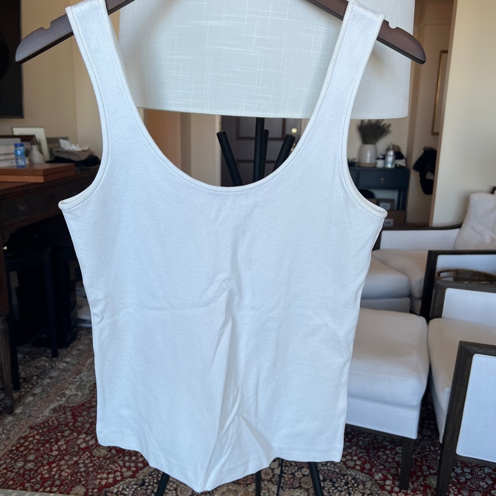 Club Monaco white tank top